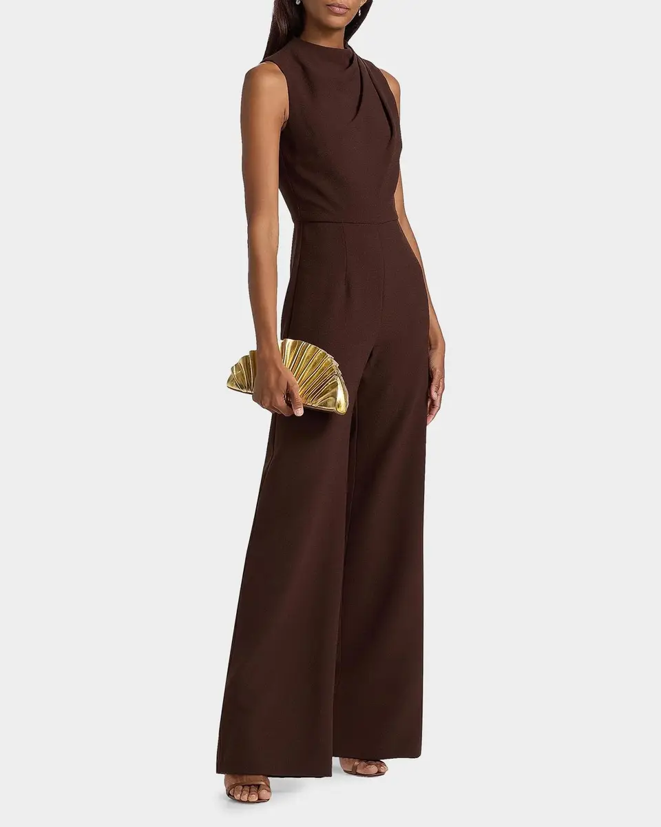 BLACK HALO Corrine High-Neck Sleeveless Jumpsuit | Thumbnail 7 BLACK HALO Corrine High-Neck Sleeveless Jumpsuit | Thumbnail 7