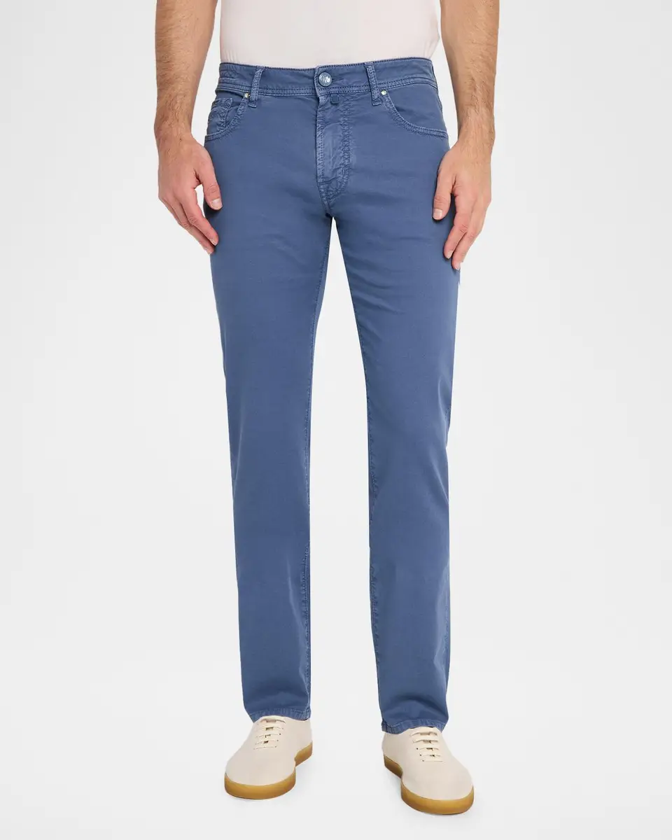 Jacob Cohen Men's Stretch Slim Fit Five-Pocket Pants | Thumbnail 4