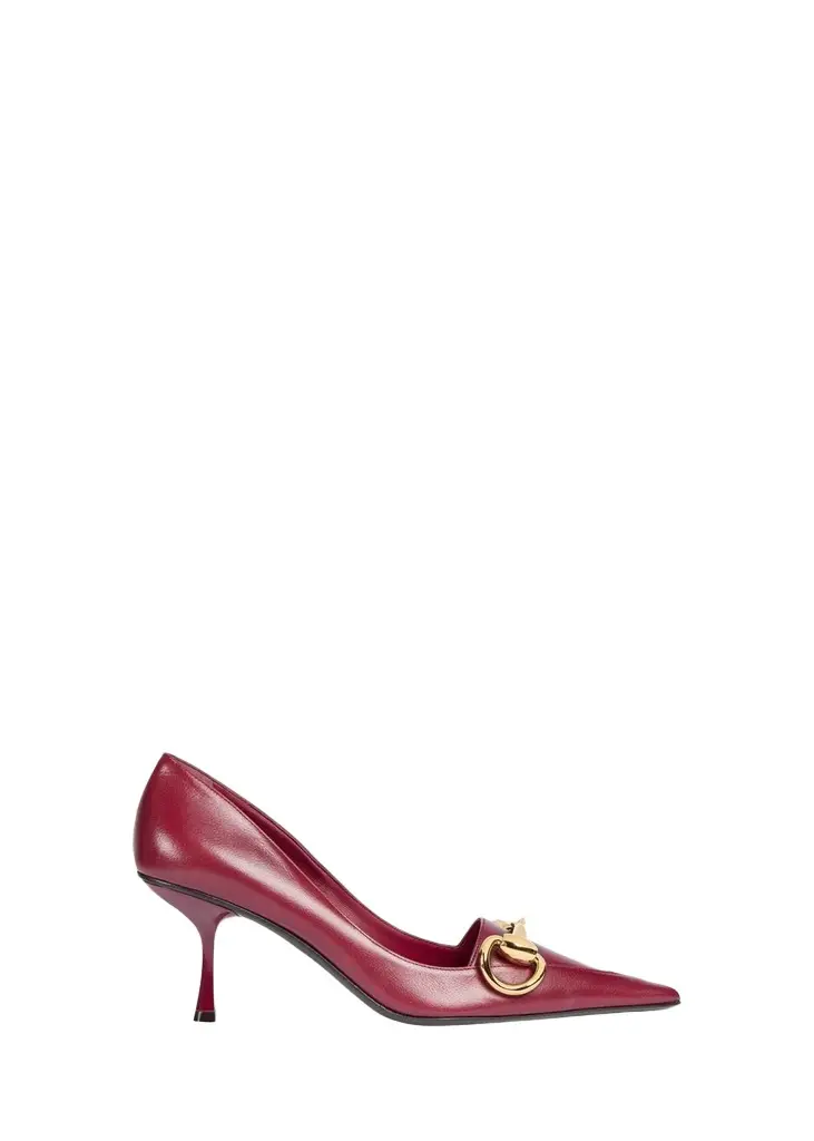 Gucci 75mm Boulevard Leather Pumps | Image 1 Gucci 75mm Boulevard Leather Pumps | Image 1
