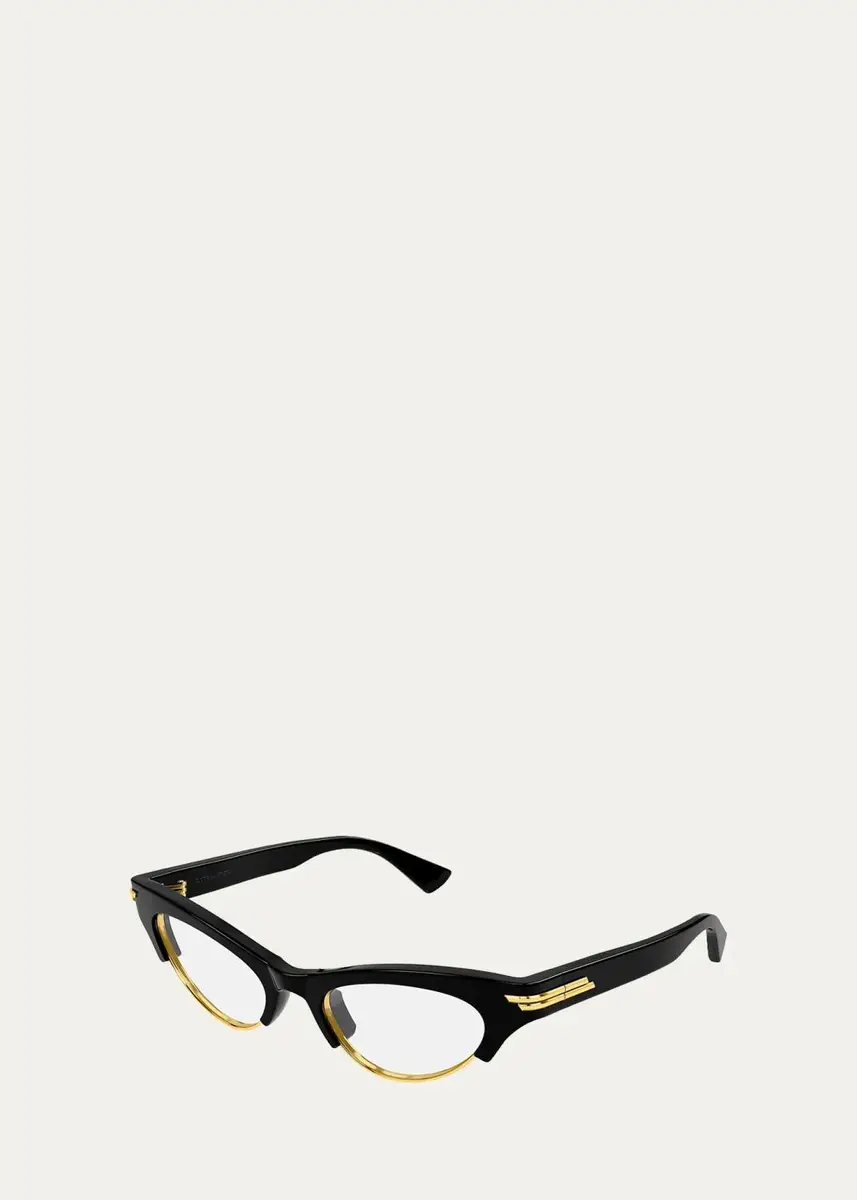 Bottega Veneta Bold Ribbon 52MM Cat-Eye Sunglasses | Thumbnail 2