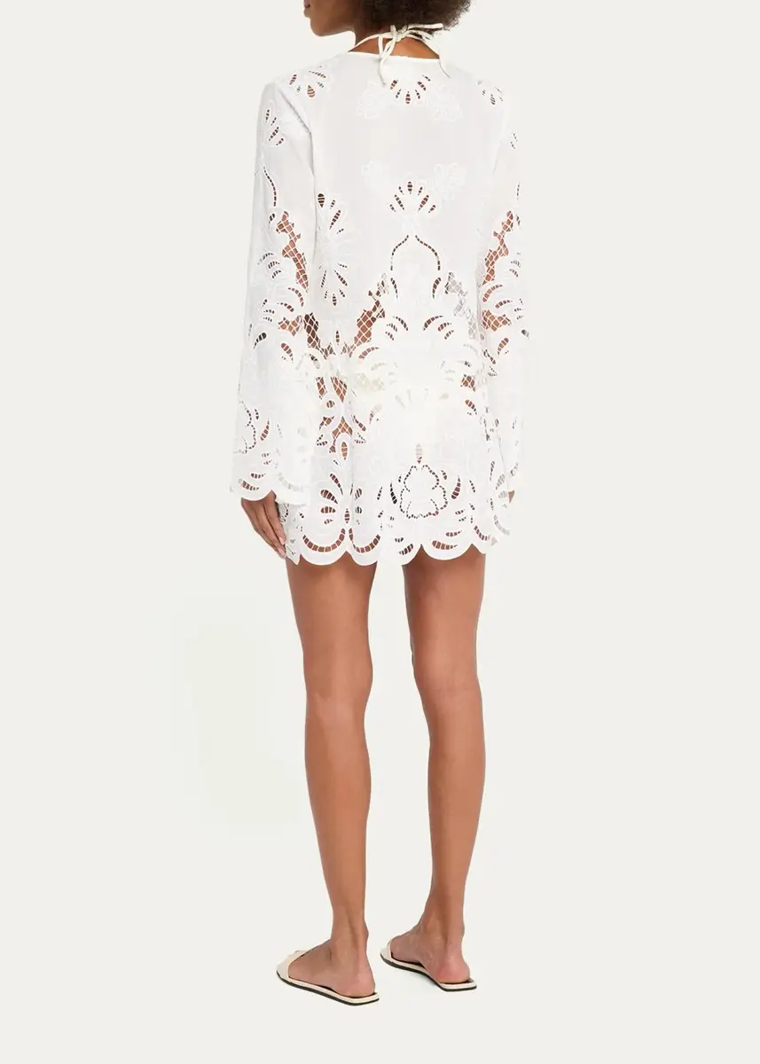 Shani Shemer Kelly Embroidered Kaftan Coverup | Thumbnail 3 Shani Shemer Kelly Embroidered Kaftan Coverup | Thumbnail 3