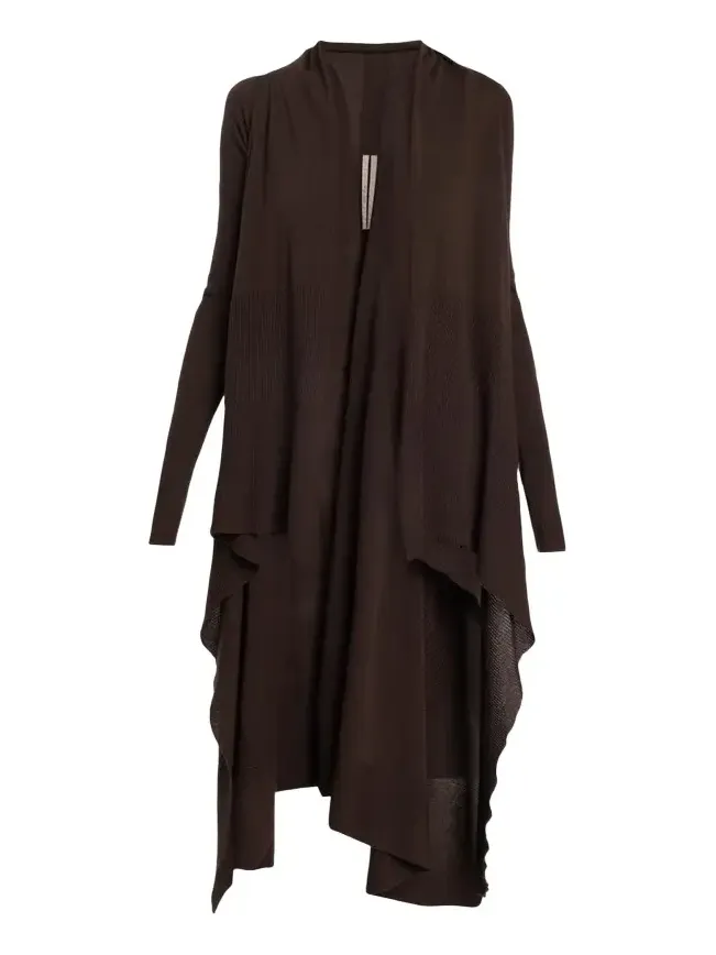 Wool Knit Long Wrap Cardigan Wool Knit Long Wrap Cardigan