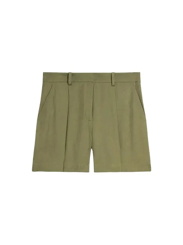 Fluid Pleated Shorts