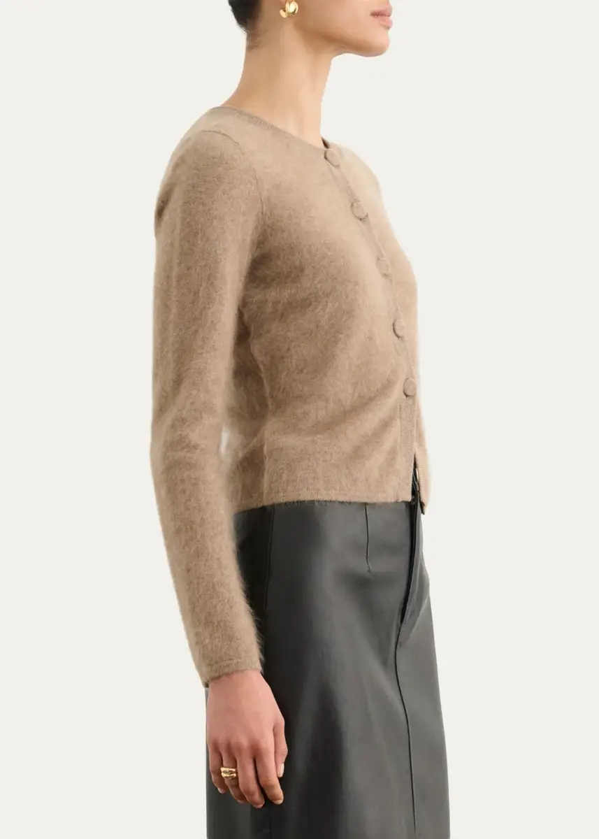 Toccin Mariah Brushed Cashmere Cardigan | Thumbnail 4 Toccin Mariah Brushed Cashmere Cardigan | Thumbnail 4