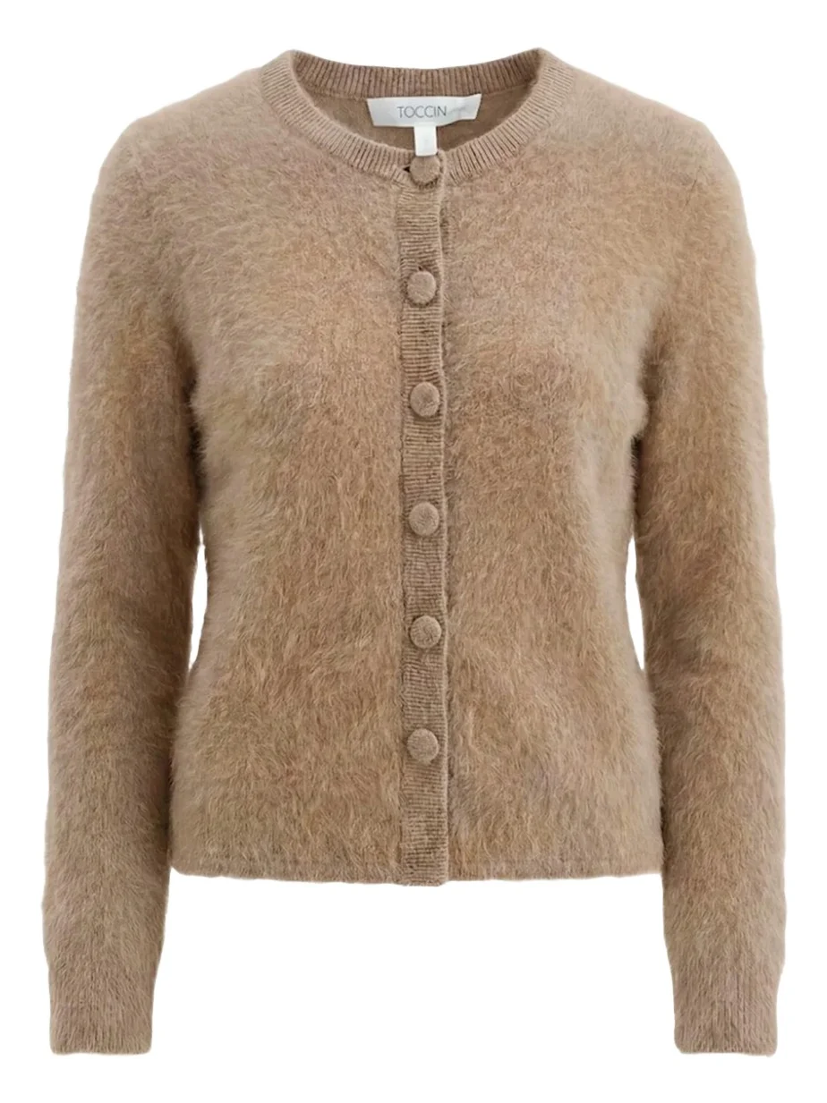 Mariah Brushed Cashmere Cardigan Mariah Brushed Cashmere Cardigan