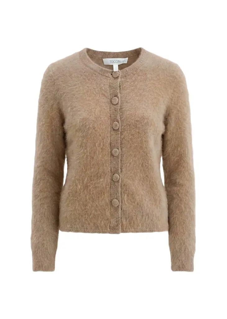 Mariah Brushed Cashmere Cardigan Mariah Brushed Cashmere Cardigan