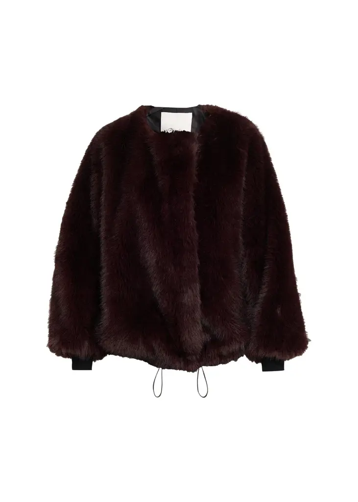 3.1 Phillip Lim Faux Fur Blouson Jacket | Image 1 3.1 Phillip Lim Faux Fur Blouson Jacket | Image 1
