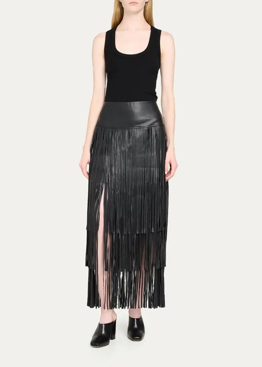 L'Agence Shania Racerback Tank Top | Thumbnail 8 L'Agence Shania Racerback Tank Top | Thumbnail 8