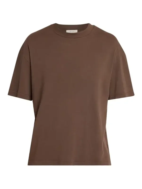 The Row Men's Madoc Slub Rib Jersey T Shirt
