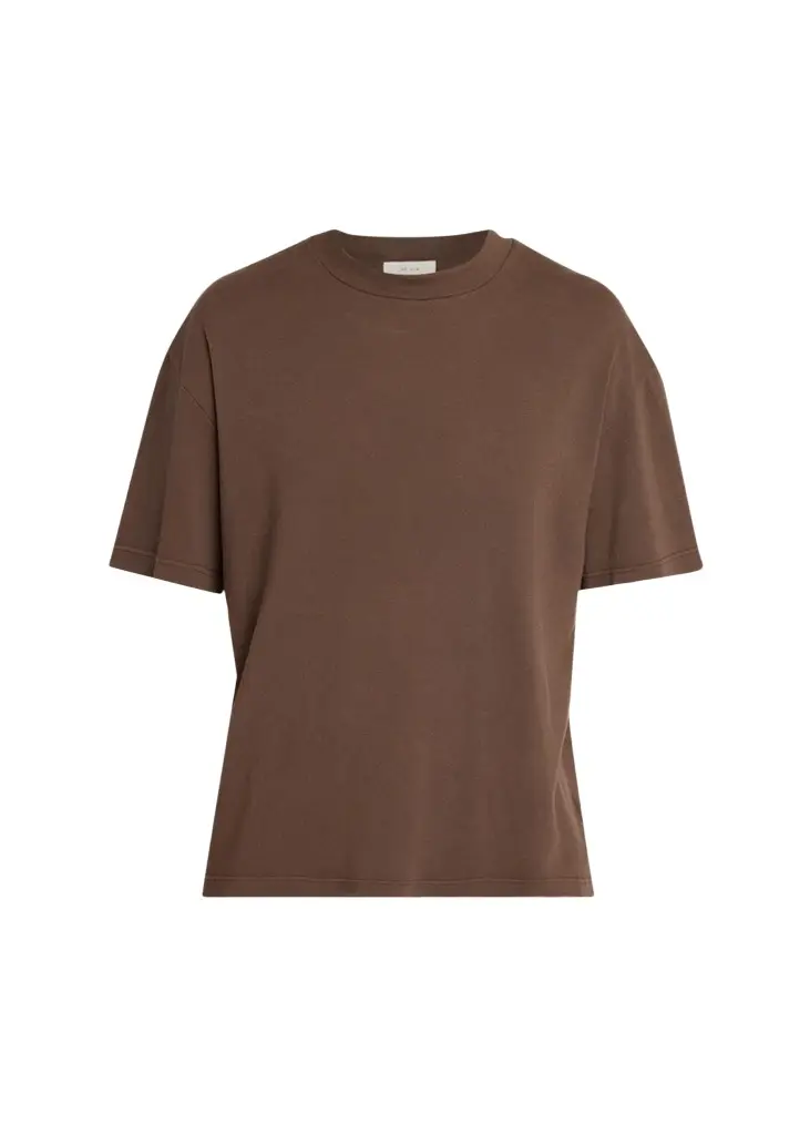 The Row Men's Madoc Slub Rib Jersey T Shirt | Image 1 The Row Men's Madoc Slub Rib Jersey T Shirt | Image 1