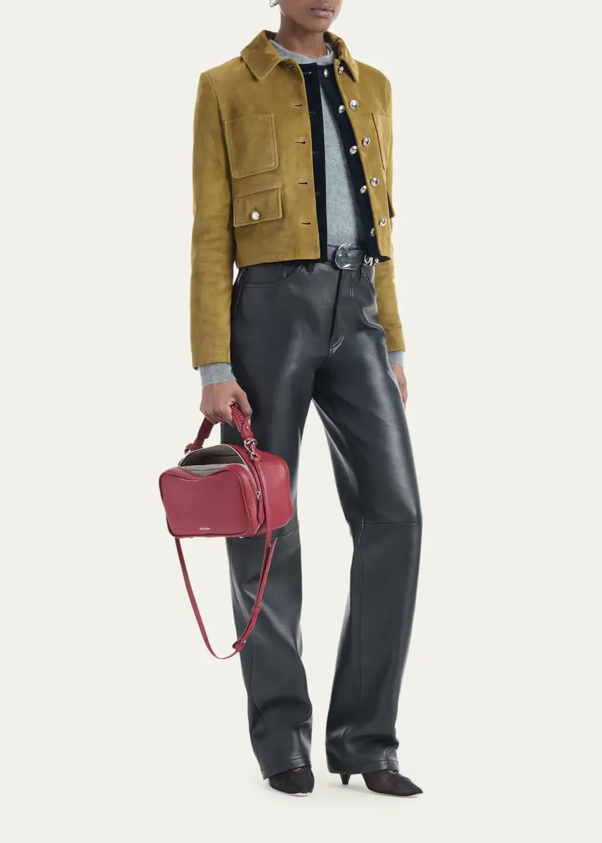 Altuzarra Astley Single-Breasted Suede Jacket | Thumbnail 2