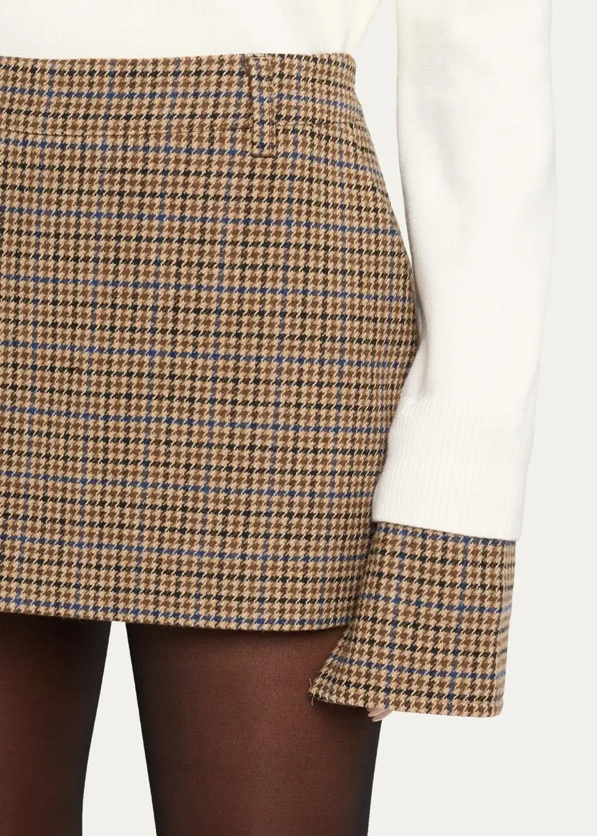 SEROYA Valkiria Houndstooth Mini Skort | Thumbnail 5 SEROYA Valkiria Houndstooth Mini Skort | Thumbnail 5