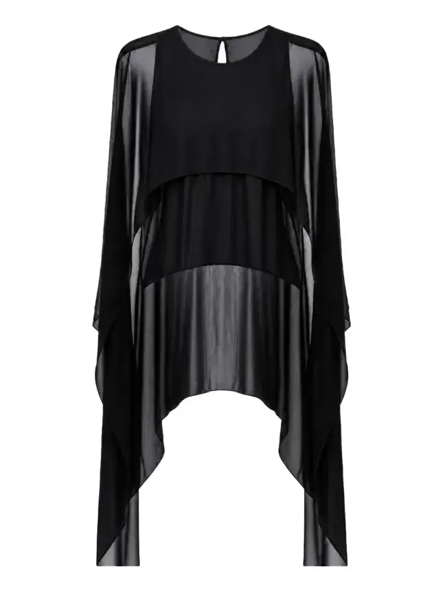 Deia Chiffon Cape Top Deia Chiffon Cape Top