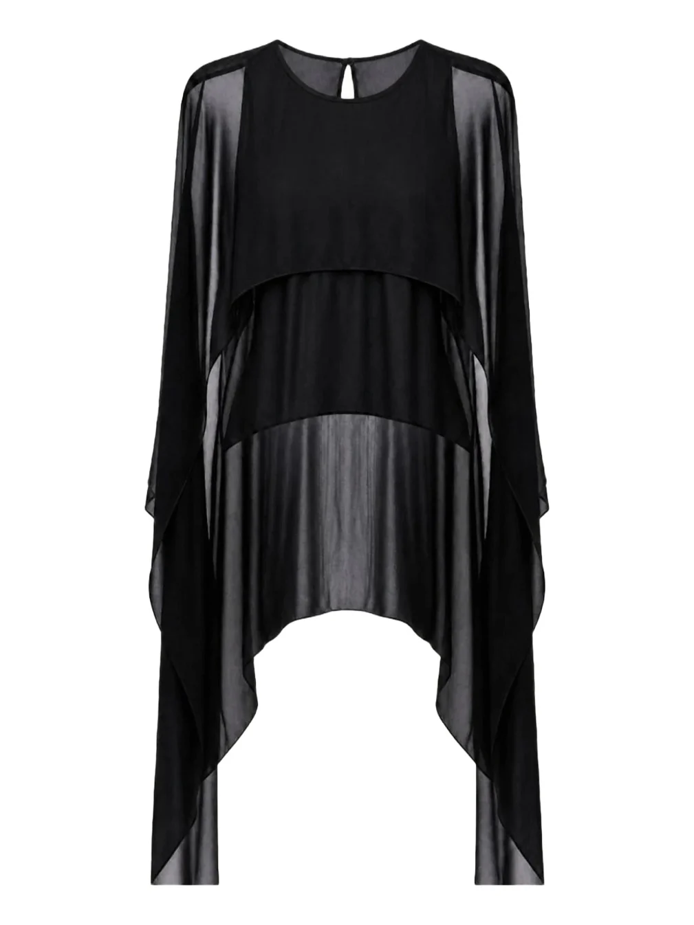 Deia Chiffon Cape Top Deia Chiffon Cape Top