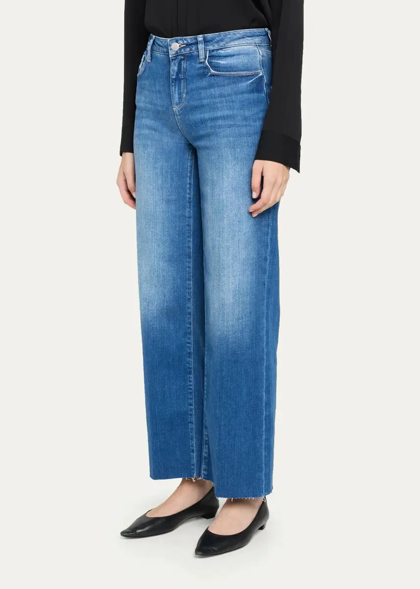 L'Agence Scottie High-Rise Wide-Leg Jeans | Thumbnail 4 L'Agence Scottie High-Rise Wide-Leg Jeans | Thumbnail 4