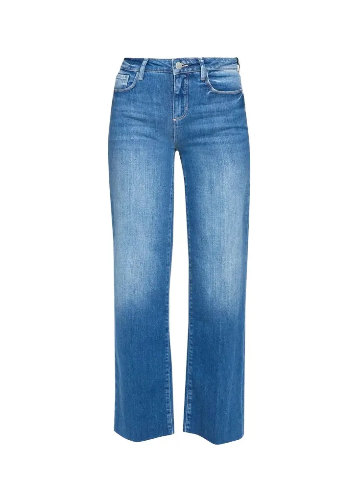 L'Agence Scottie High-Rise Wide-Leg Jeans