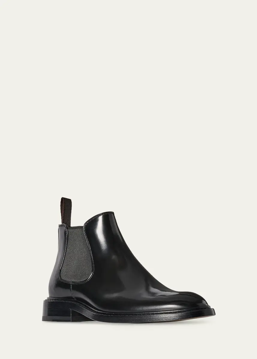 The Row Gable Leather Ankle Boots | Thumbnail 2 The Row Gable Leather Ankle Boots | Thumbnail 2