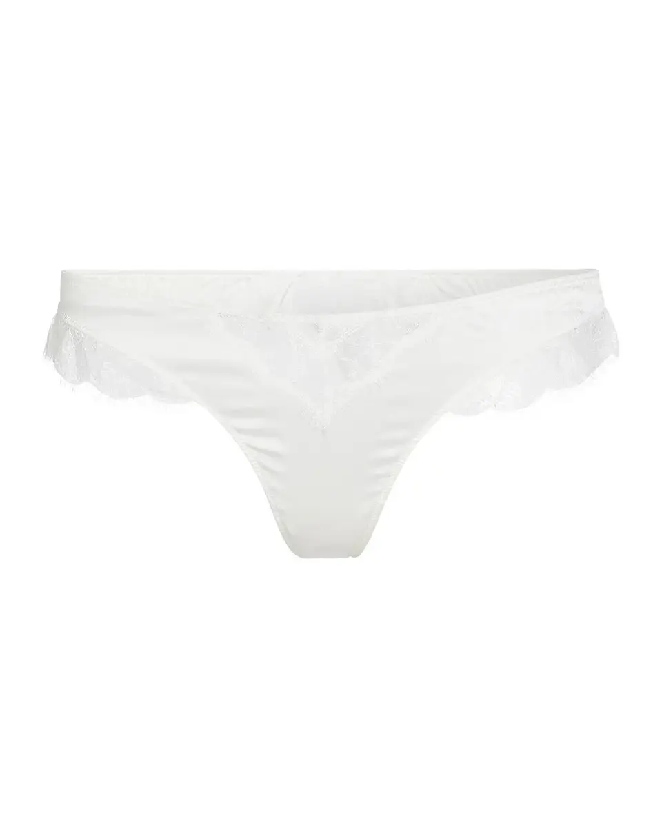 Kiki de Montparnasse Low-Rise Lace-Inset Stretch Silk Thong | Thumbnail 7 Kiki de Montparnasse Low-Rise Lace-Inset Stretch Silk Thong | Thumbnail 7
