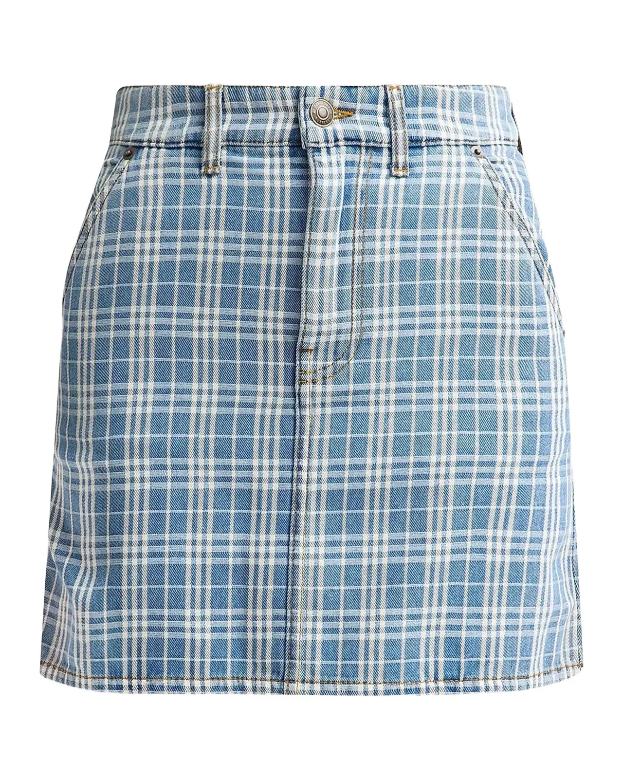 Burberry Norcross Denim Mini Skirt