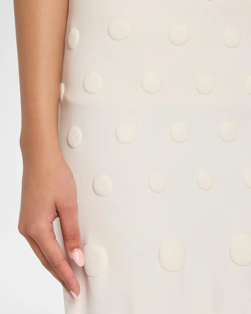 Lela Rose Pucker Dot Knit Midi Skirt | Thumbnail 5 Lela Rose Pucker Dot Knit Midi Skirt | Thumbnail 5