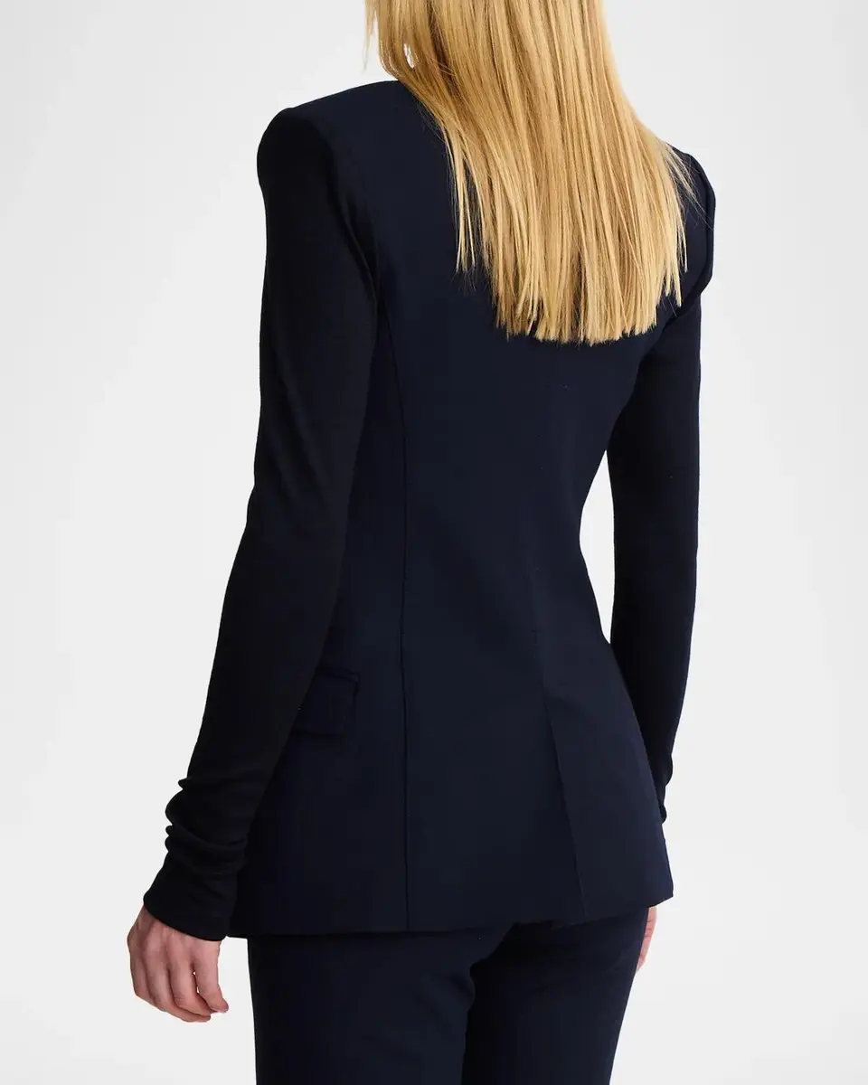 SMYTHE Not A DB Blazer with Jersey Sleeves | Thumbnail 3 SMYTHE Not A DB Blazer with Jersey Sleeves | Thumbnail 3