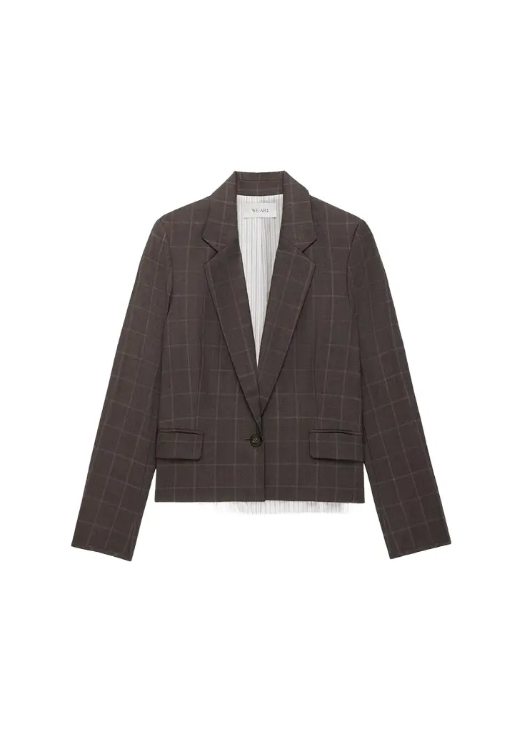 WE-AR4 The Hutton Single-Breasted Blazer | Image 1 WE-AR4 The Hutton Single-Breasted Blazer | Image 1