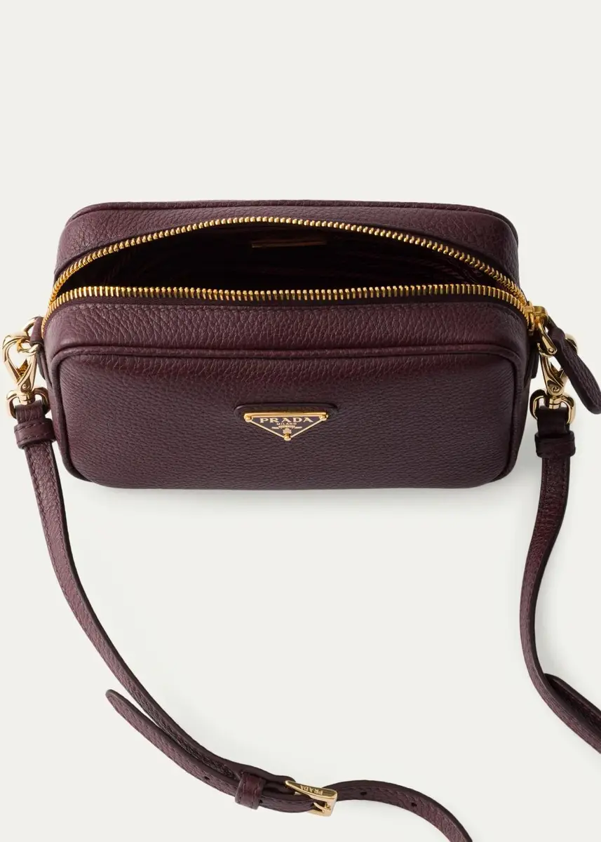Prada Mini Leather Shoulder Bag | Thumbnail 3 Prada Mini Leather Shoulder Bag | Thumbnail 3