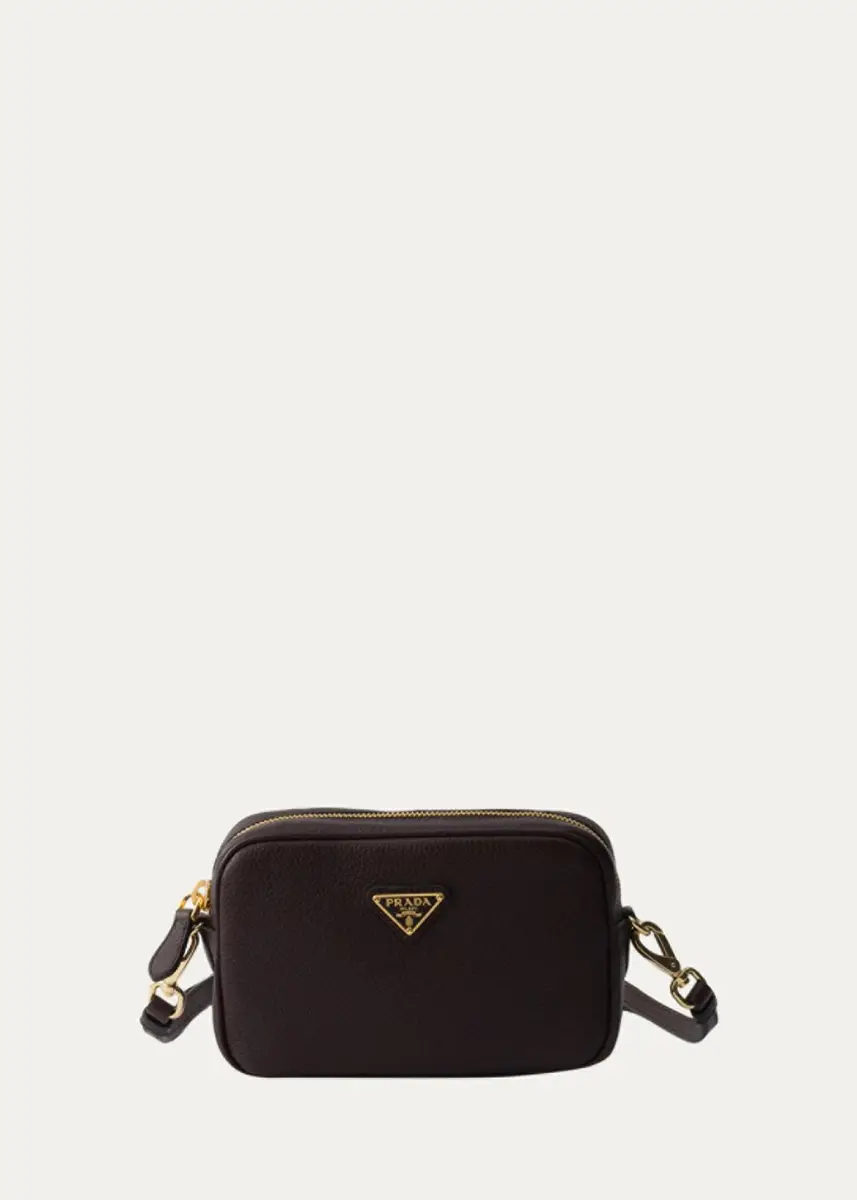 Prada Mini Leather Shoulder Bag | Thumbnail 4 Prada Mini Leather Shoulder Bag | Thumbnail 4