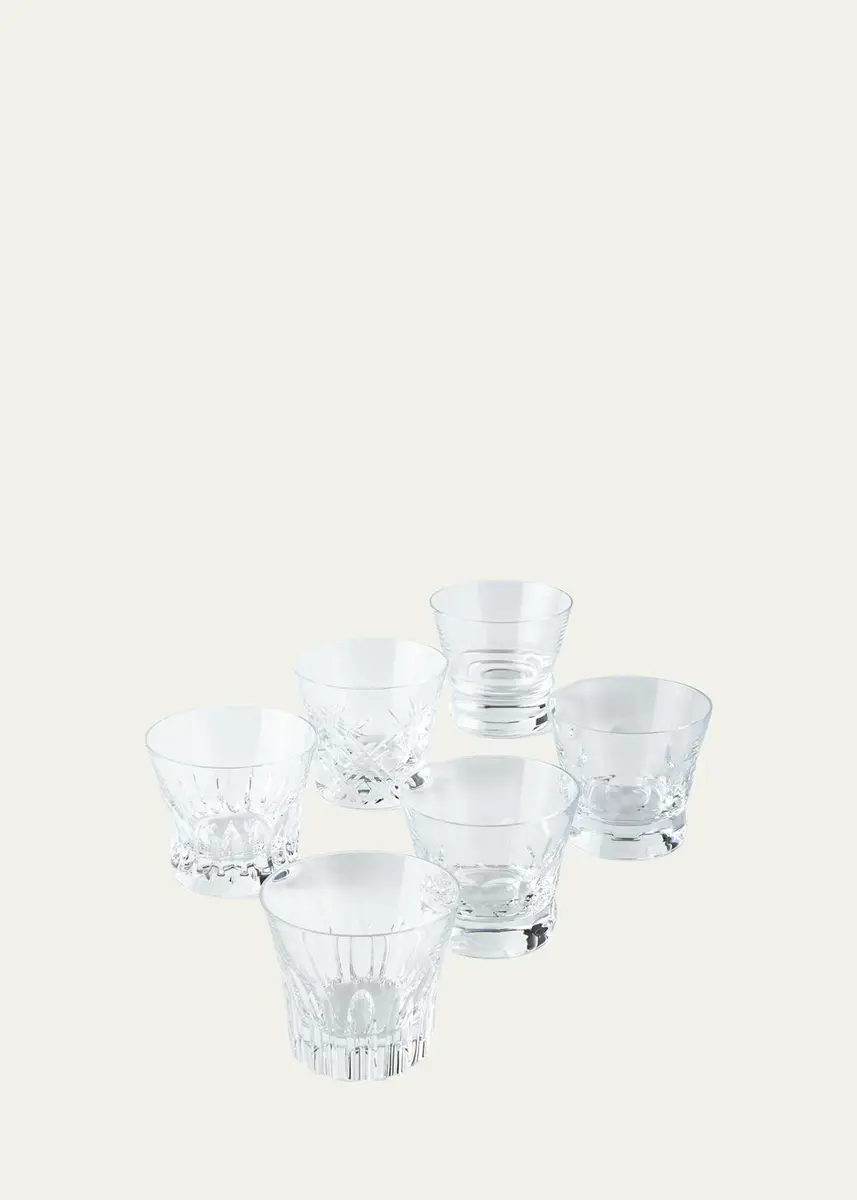 Baccarat Everyday Assorted Old Fashion Tumblers, Set of 6 | Thumbnail 2 Baccarat Everyday Assorted Old Fashion Tumblers, Set of 6 | Thumbnail 2