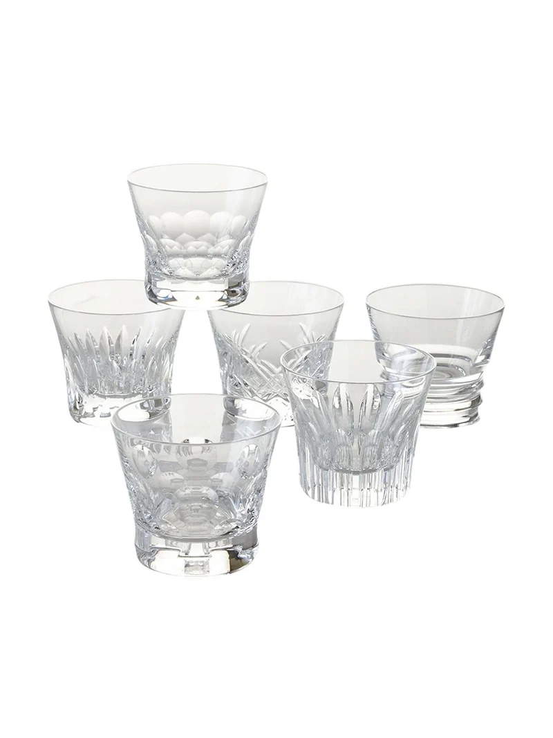 Baccarat Everyday Assorted Old Fashion Tumblers, Set of 6