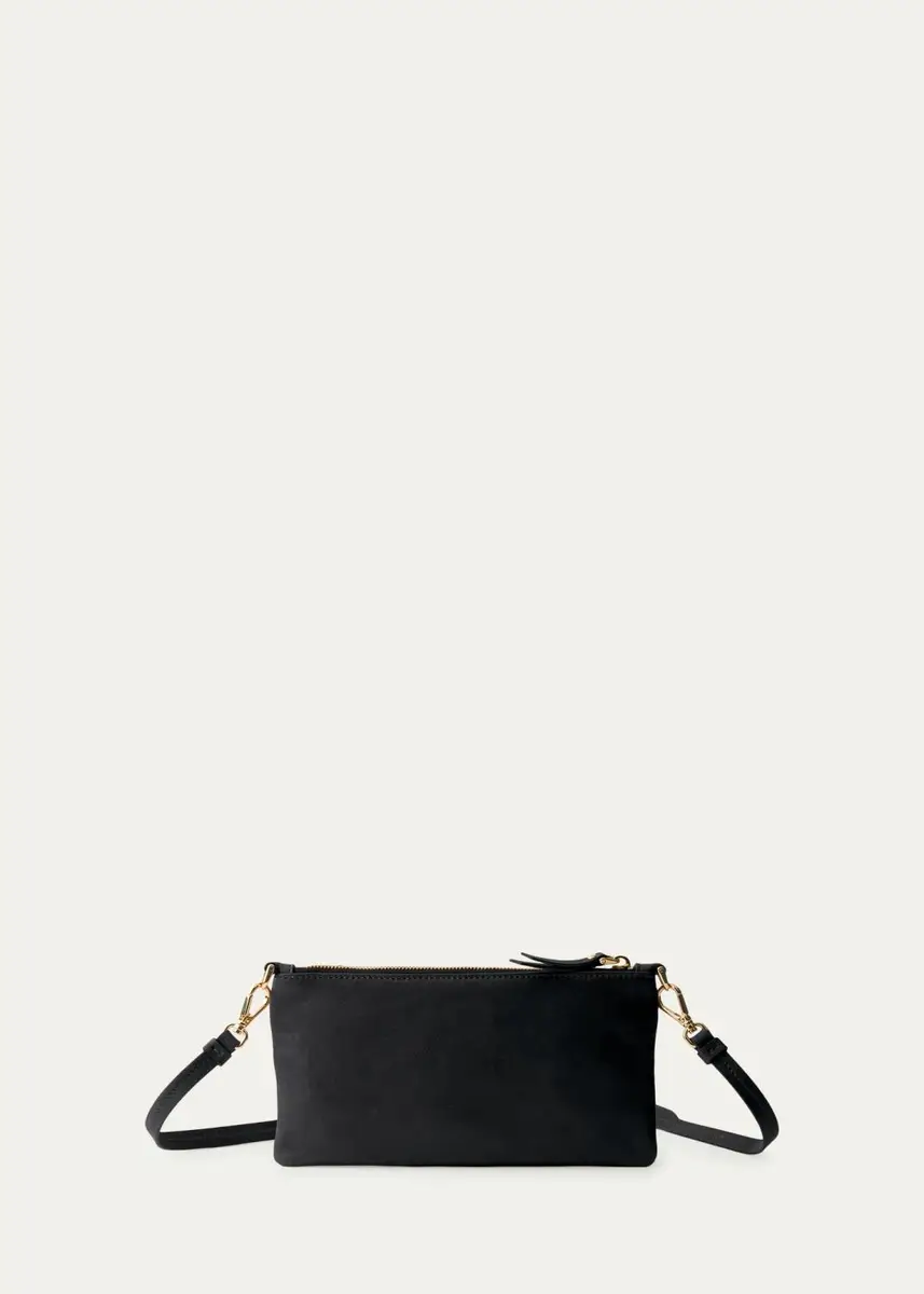 Prada Nappa Leather Wallet with Shoulder Strap | Thumbnail 2 Prada Nappa Leather Wallet with Shoulder Strap | Thumbnail 2