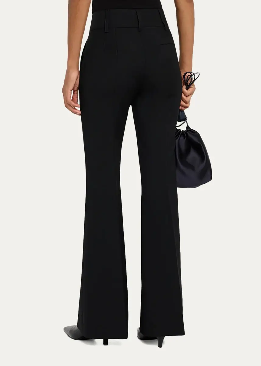 Gabriela Hearst Rhein Wool Flare Pants | Thumbnail 3