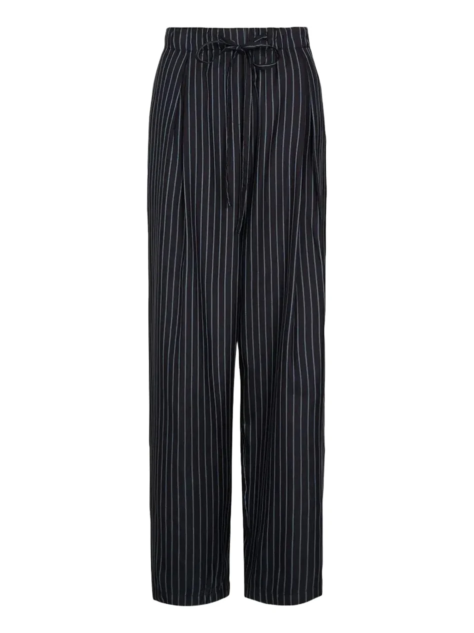 PJ Striped Silk Pants PJ Striped Silk Pants