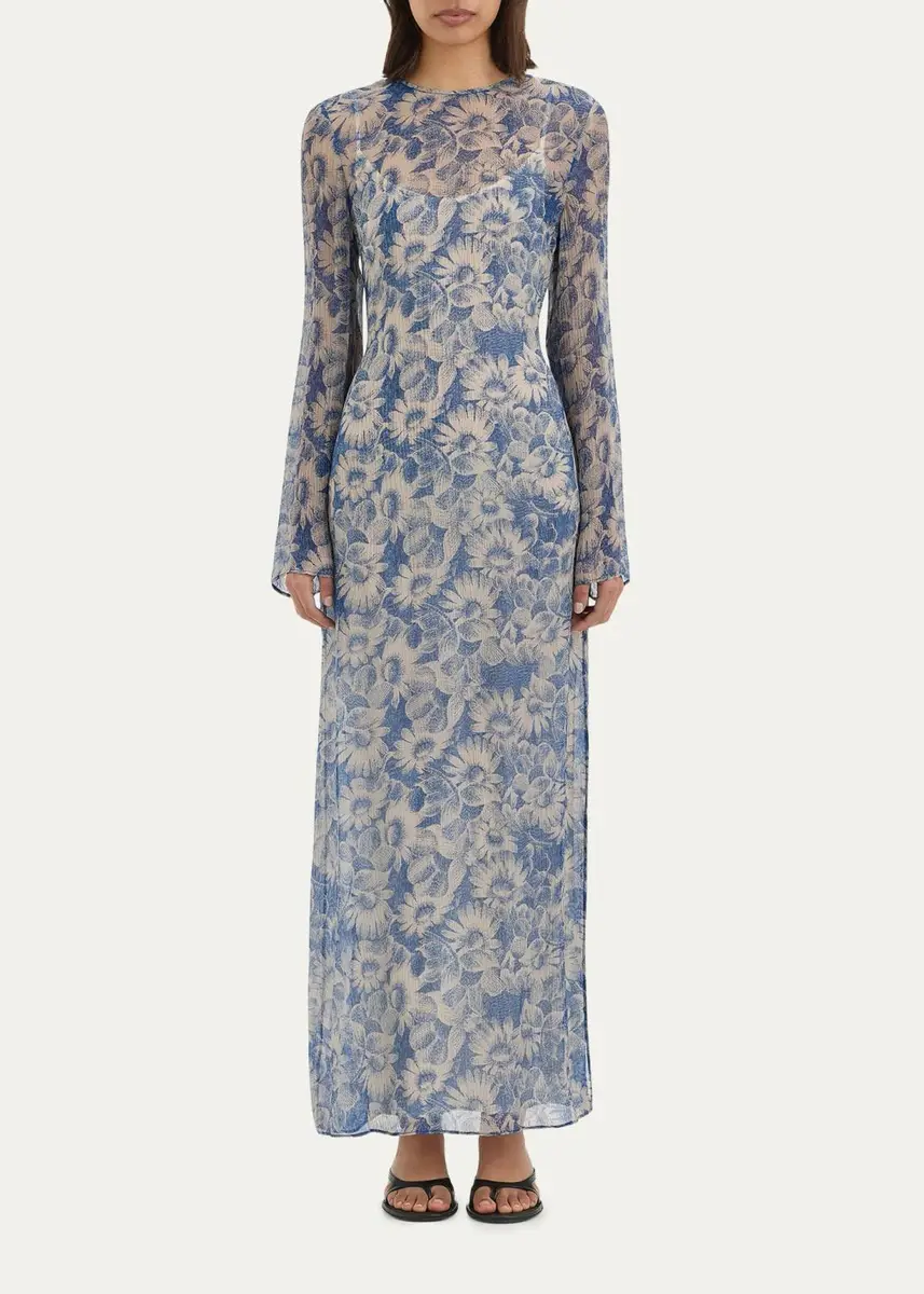 SIR. Lilia Floral Maxi Dress | Thumbnail 2 SIR. Lilia Floral Maxi Dress | Thumbnail 2