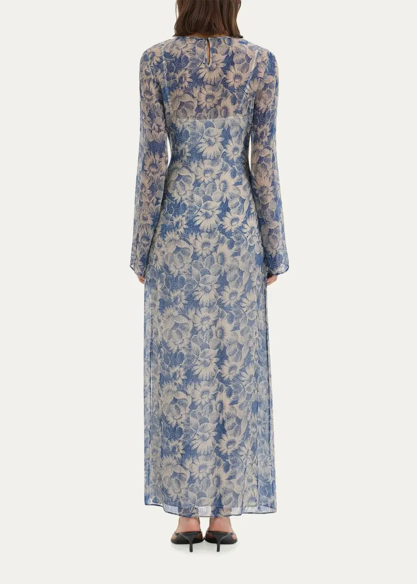 SIR. Lilia Floral Maxi Dress | Thumbnail 3 SIR. Lilia Floral Maxi Dress | Thumbnail 3