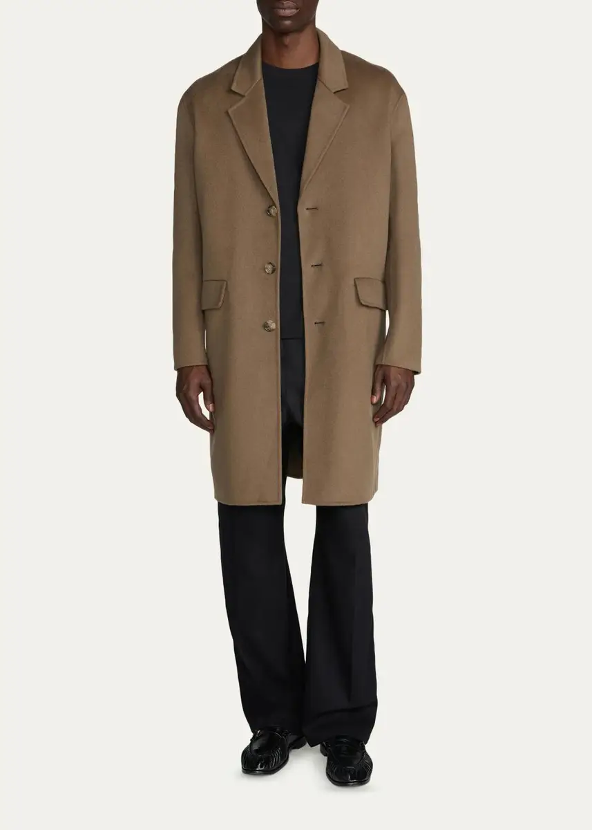 Frame Men's Double-Face Wool Overcoat | Thumbnail 2 Frame Men's Double-Face Wool Overcoat | Thumbnail 2
