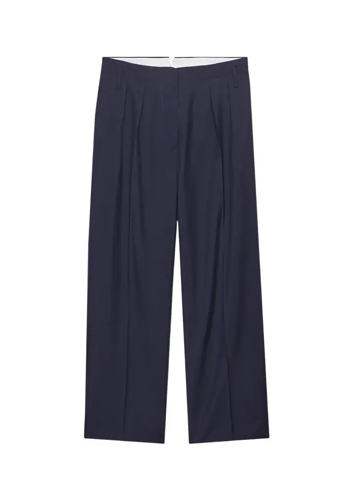 Prada Pleated Mohair-Wool Pants | Image 1 Prada Pleated Mohair-Wool Pants | Image 1