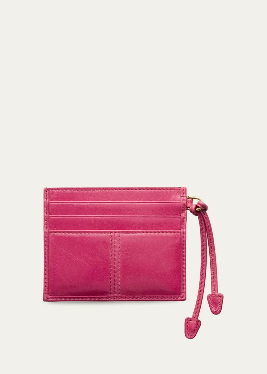 Prada Soft Leather Card Case | Thumbnail 4 Prada Soft Leather Card Case | Thumbnail 4