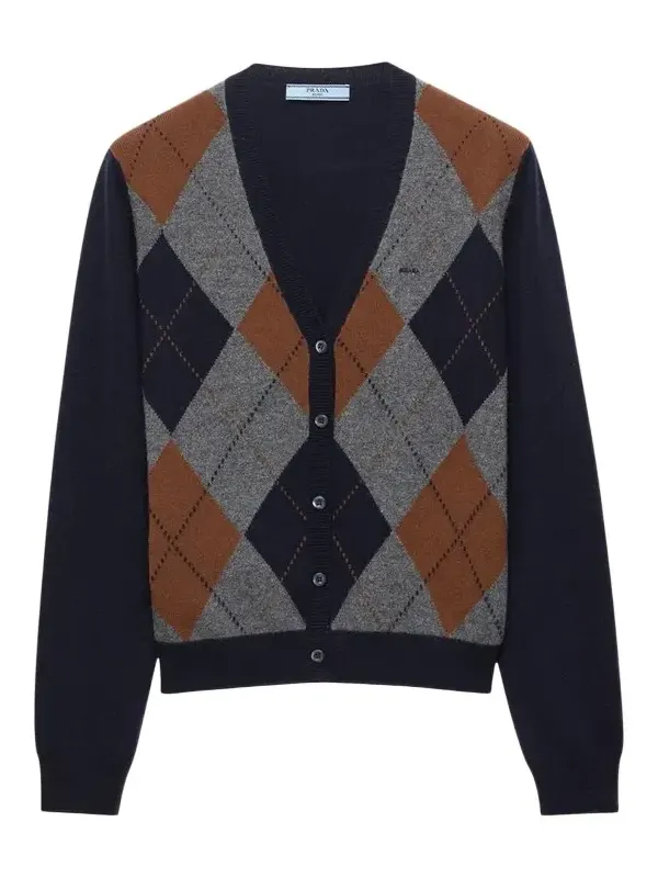 Argyle Cashmere Sweater