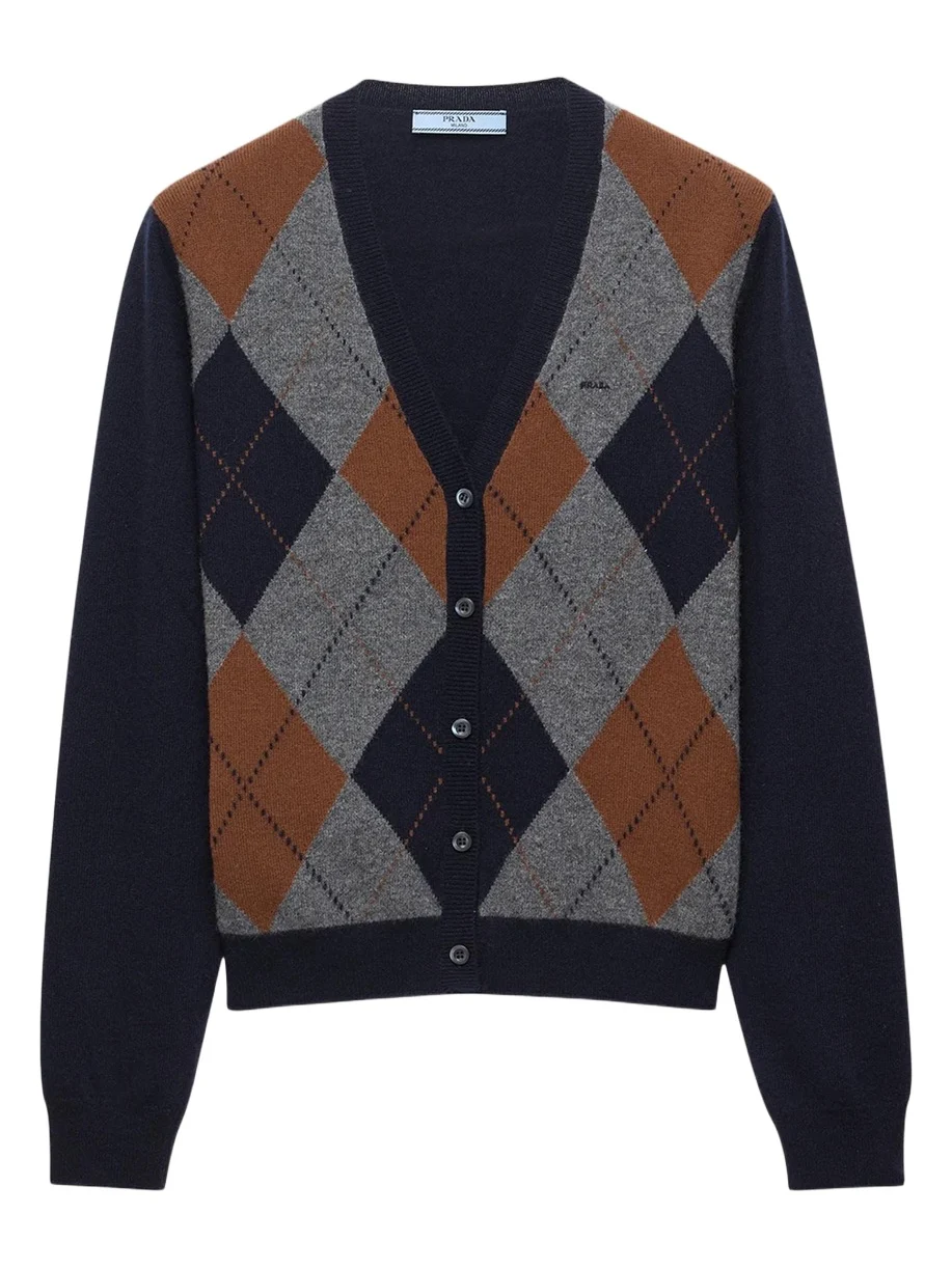 Argyle Cashmere Sweater