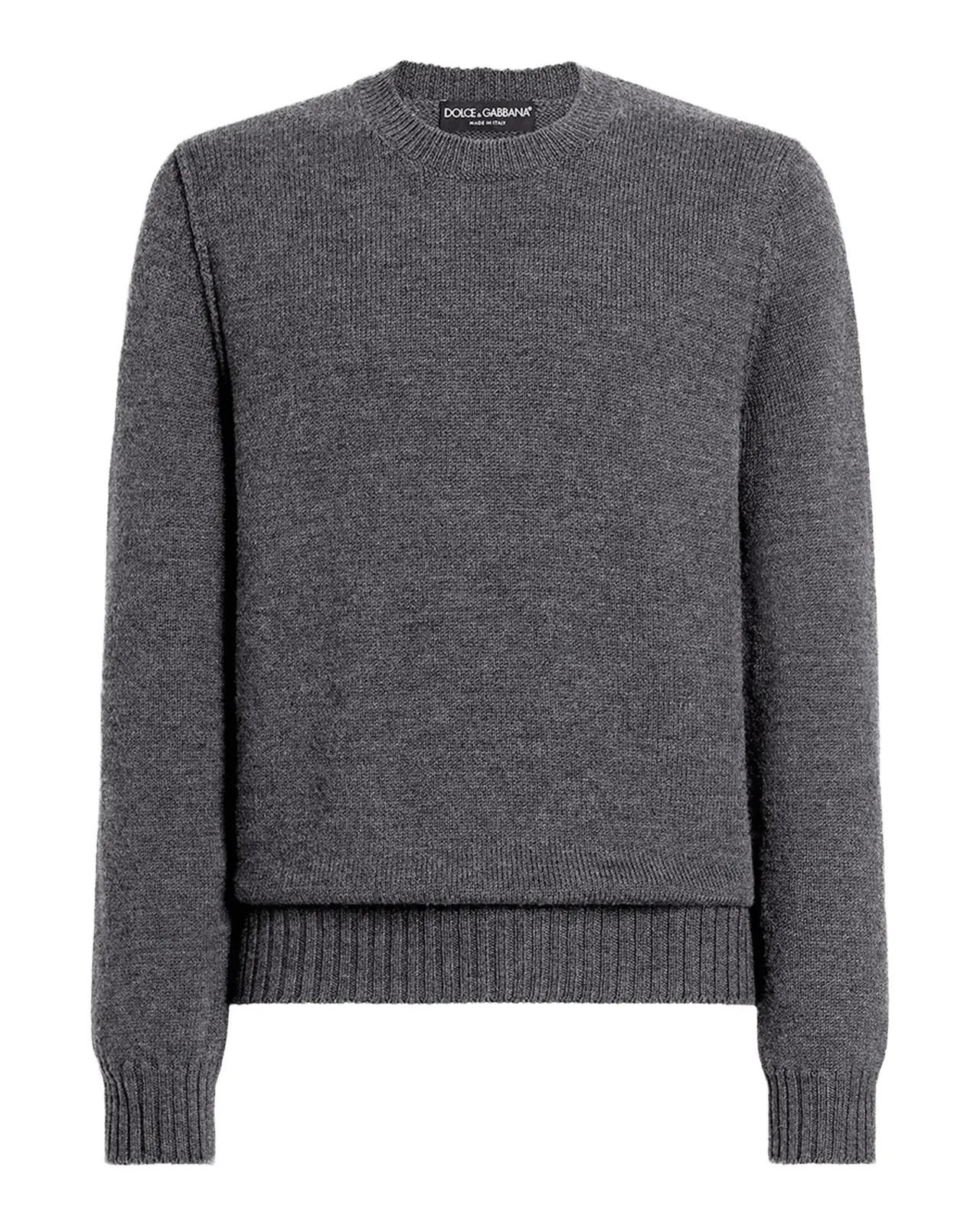 Dolce & Gabbana Men's Wool Crewneck Sweater