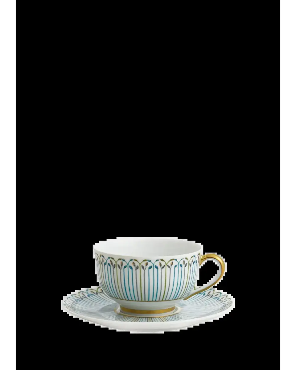 Haviland & Parlon Jardin Teacup & Saucer Set | Thumbnail 2
