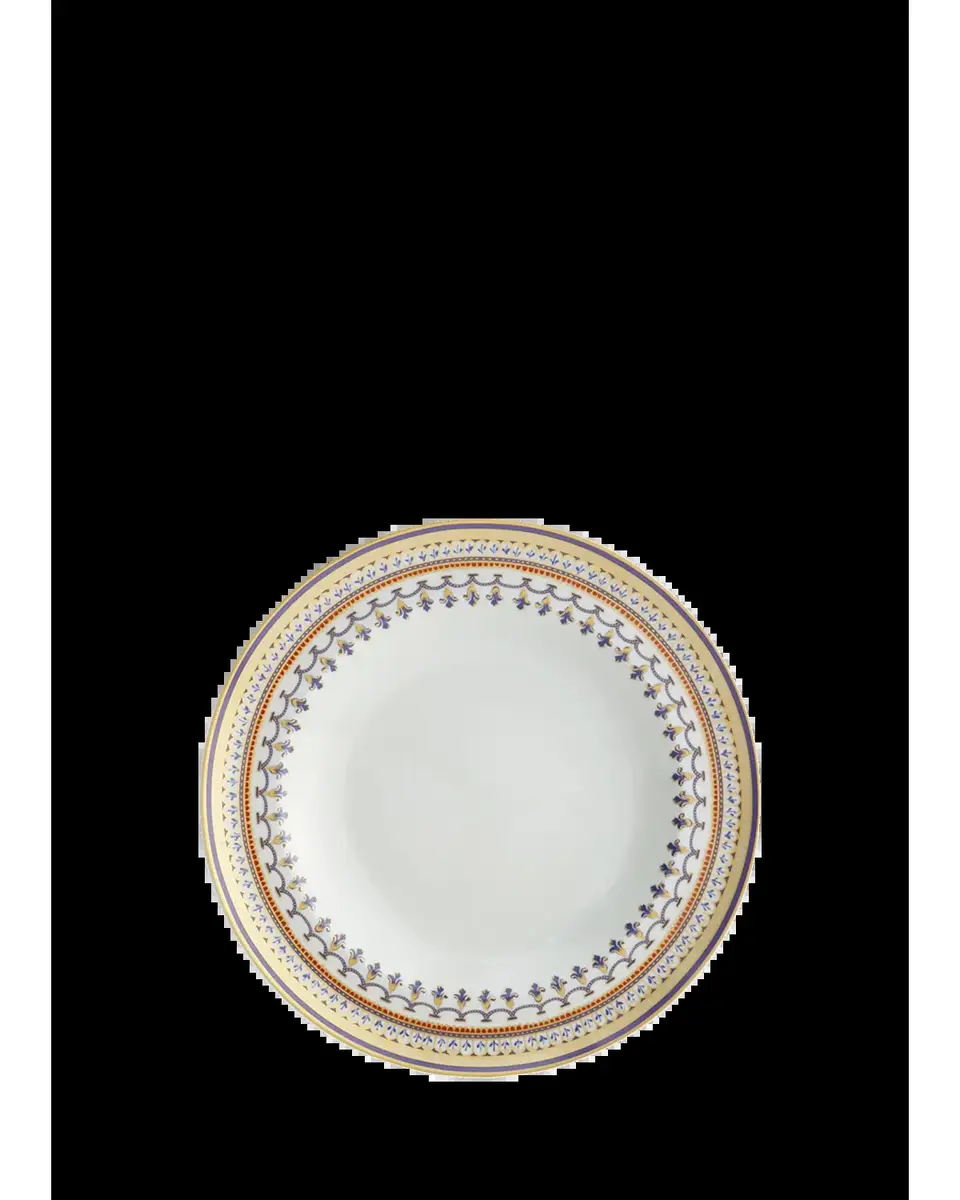 Mottahedeh Chinoise Blue Rim Soup Bowl | Thumbnail 2