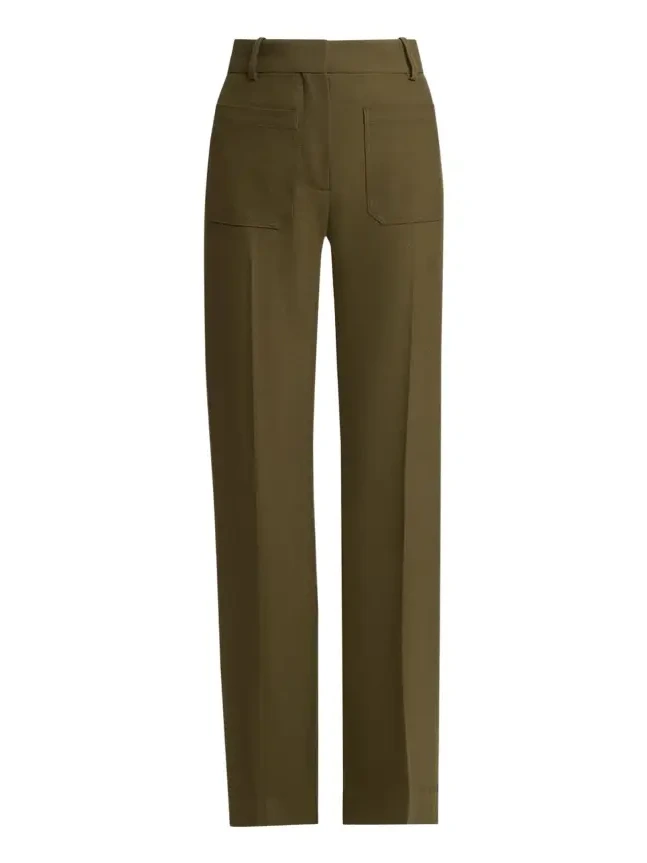 Alina Patch Pocket Wide-Leg Trousers Alina Patch Pocket Wide-Leg Trousers