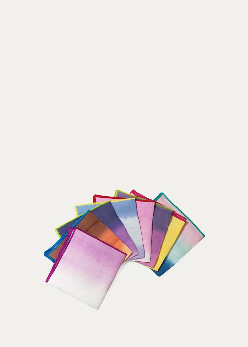 Emily P. Wheeler Pacific Hand-Dyed Linen Dinner Napkins, Set of 8 | Thumbnail 3 Emily P. Wheeler Pacific Hand-Dyed Linen Dinner Napkins, Set of 8 | Thumbnail 3