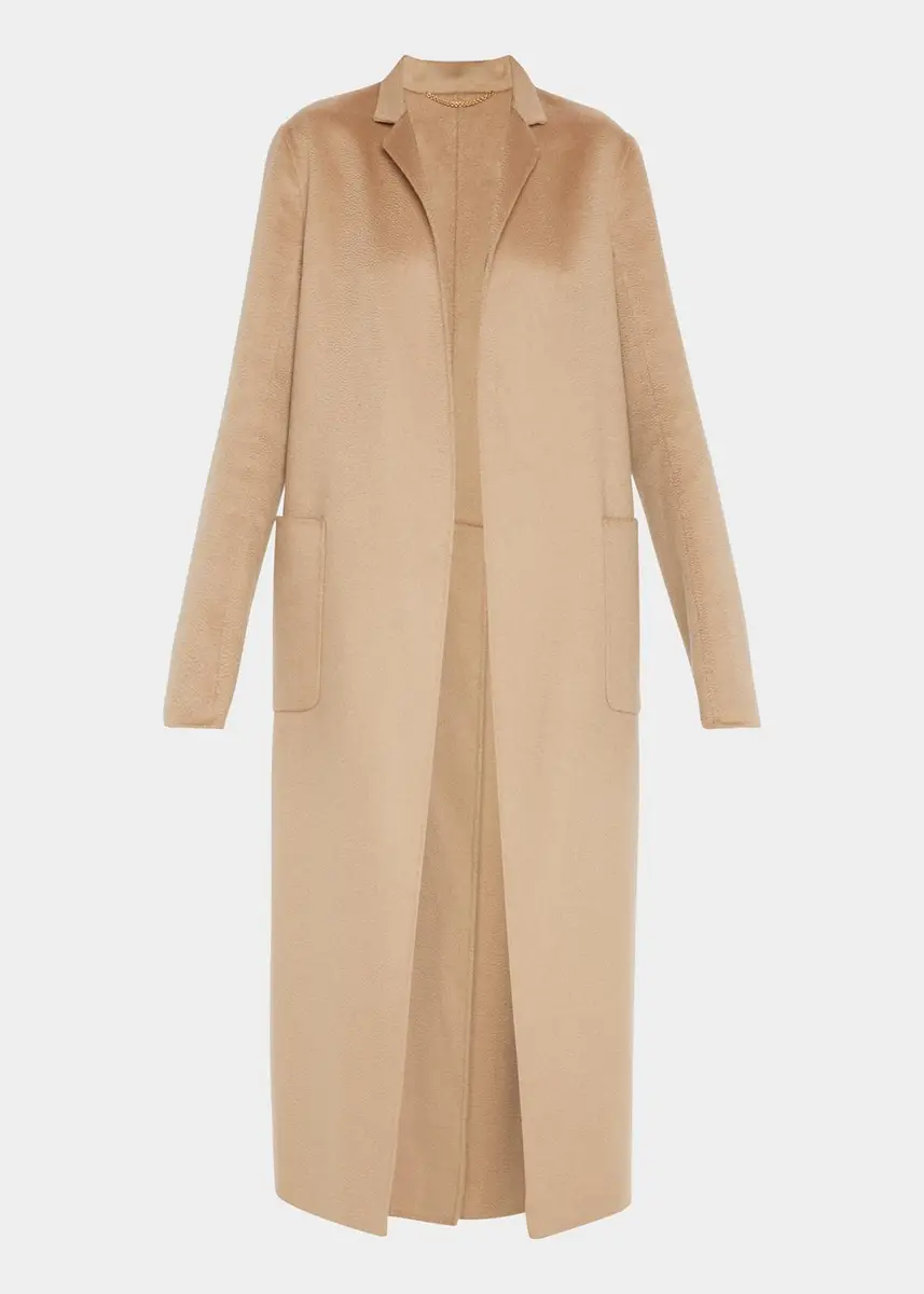 Adam Lippes Zibelline Open-Front Cashmere Midi Coat | Thumbnail 5 Adam Lippes Zibelline Open-Front Cashmere Midi Coat | Thumbnail 5