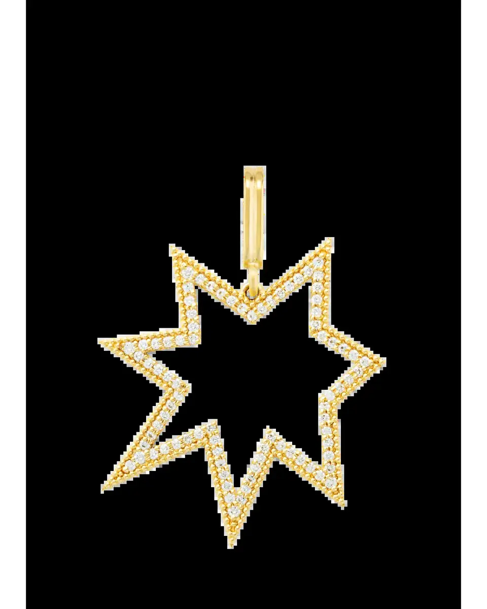 Mellerio Etoile 18K Yellow Gold Diamond Charm | Thumbnail 2 Mellerio Etoile 18K Yellow Gold Diamond Charm | Thumbnail 2