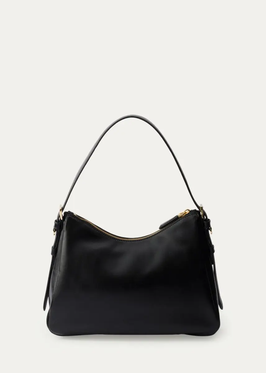 Prada Aimee Medium Leather Shoulder Bag | Thumbnail 6 Prada Aimee Medium Leather Shoulder Bag | Thumbnail 6