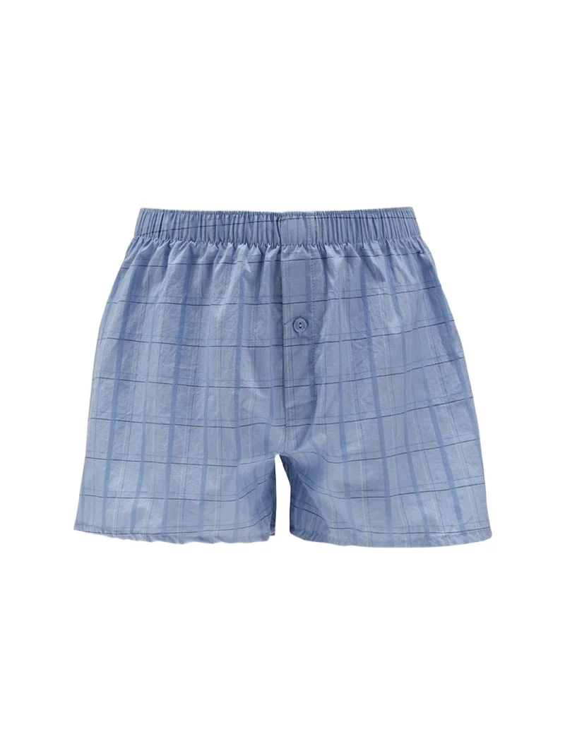 Hanro Men's Fancy Woven Cotton Boxers