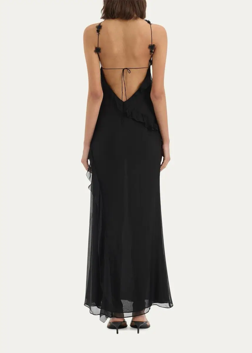 SIR. Lysia Halter Gown | Thumbnail 3 SIR. Lysia Halter Gown | Thumbnail 3